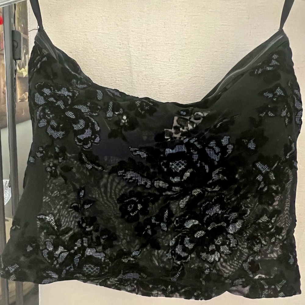Express Black Lace Camisole